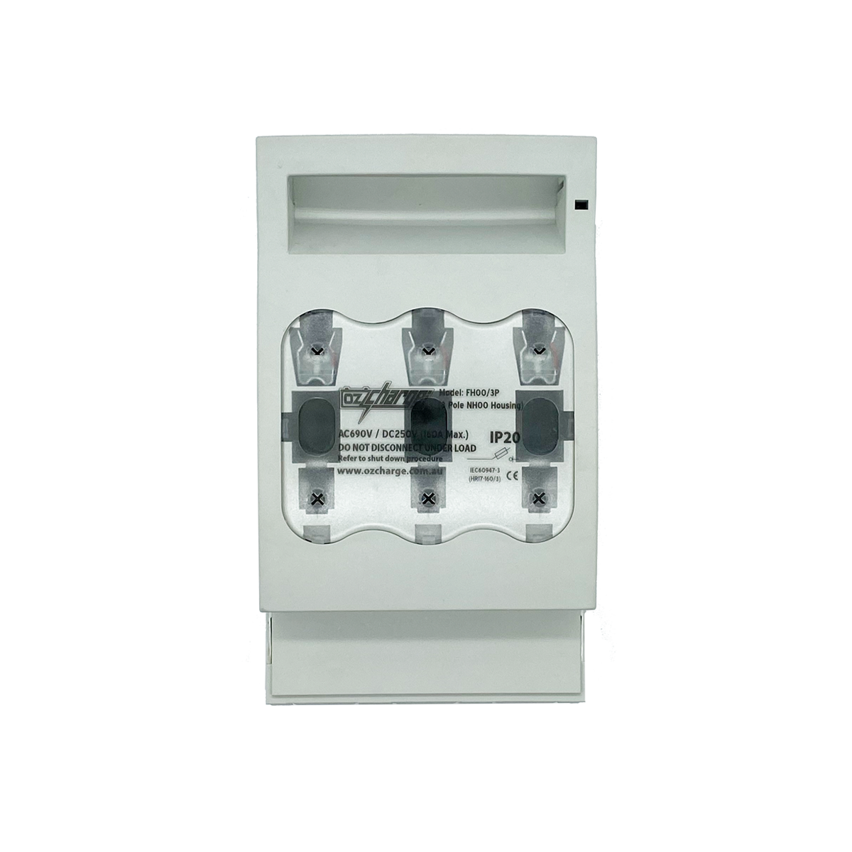 160A 3-Pole FH00(NH00) Fuse Housing