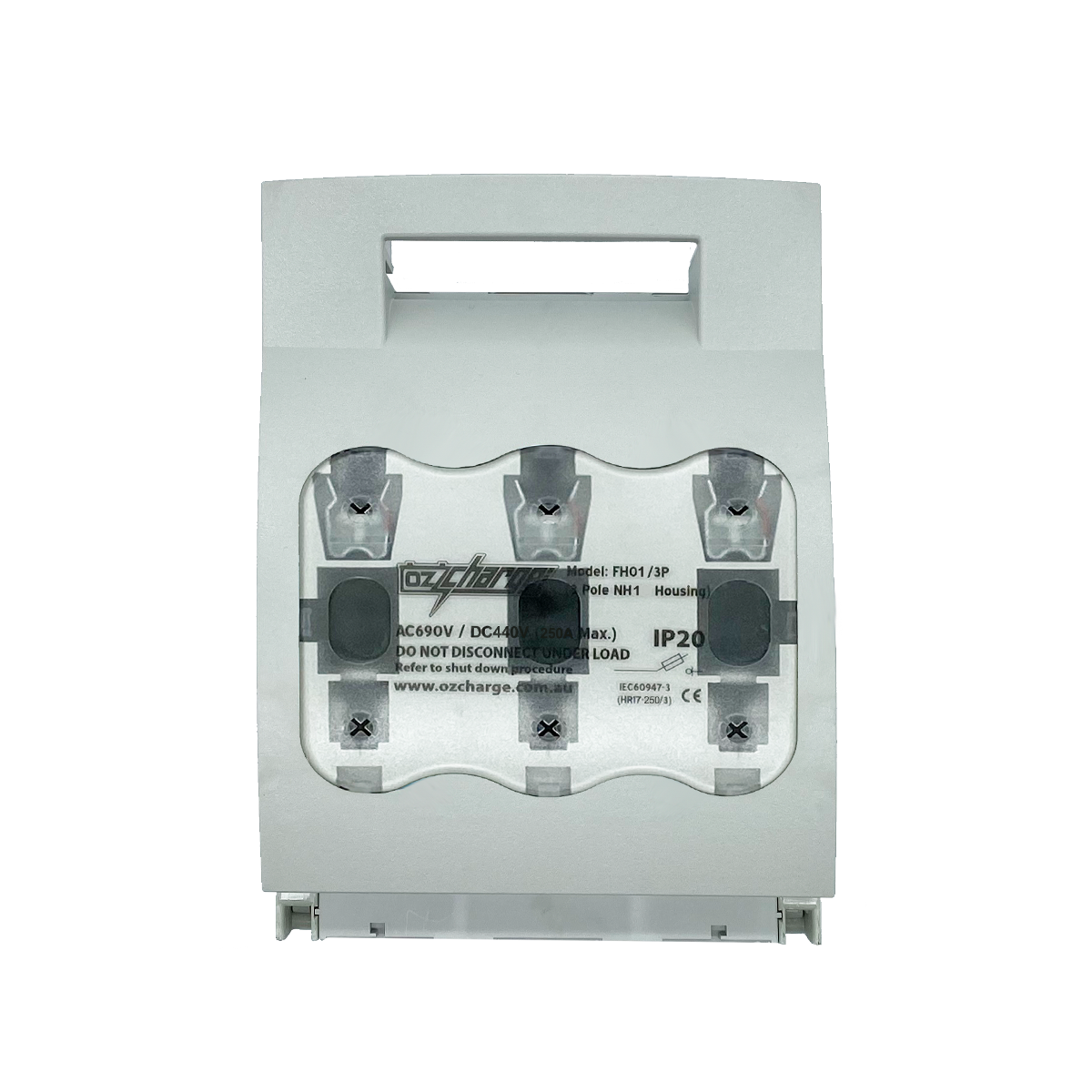 250A 3-Pole FH01(NH1) Fuse Housing