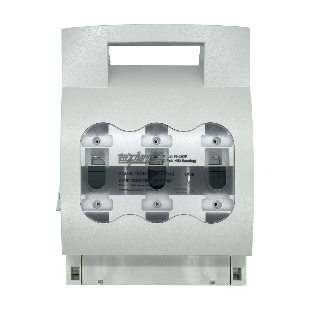 400A 3-Pole FH02(NH2) Fuse Housing