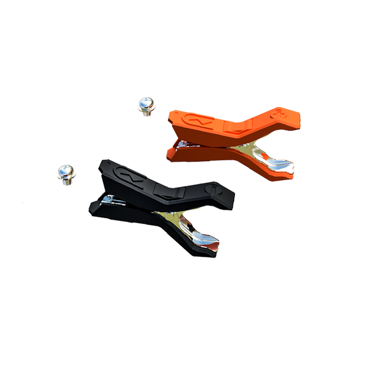 Replacement Clamps Positive/Negative with Screws - Small - Suit 0.8 to 12A