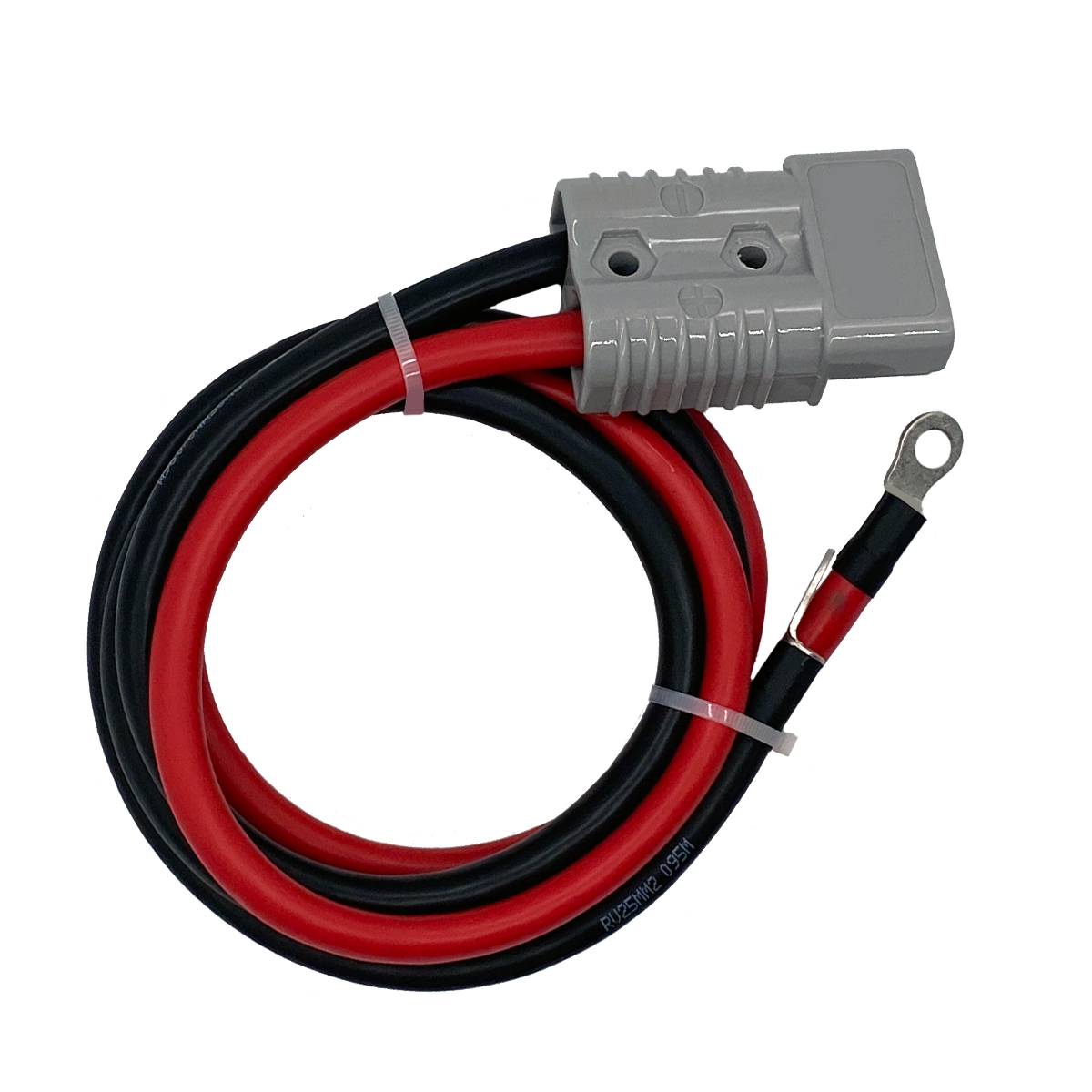 OzCharge 175A Ring Terminal Harness  – 1200mm 25mm2