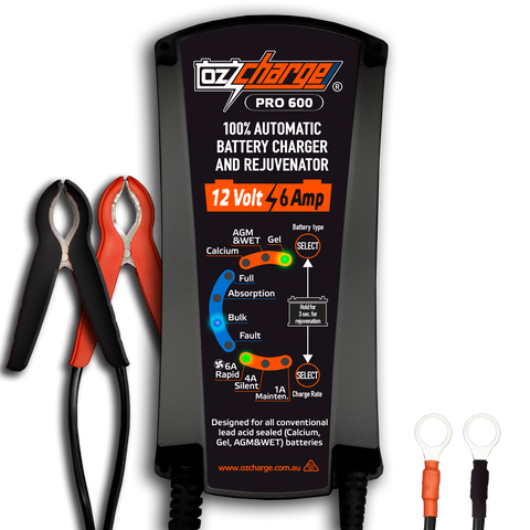 12V 6A Battery Charger and Maintainer
