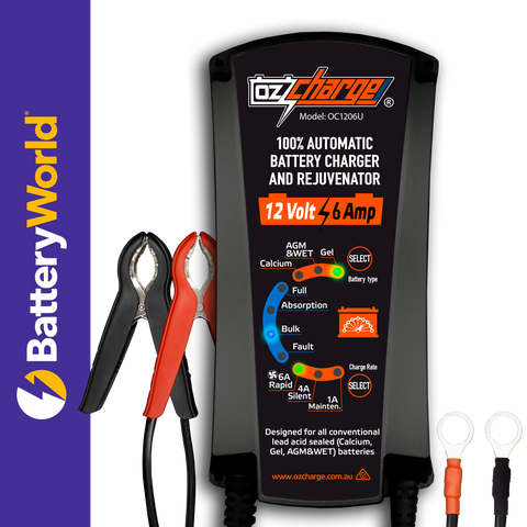 12V 6A Battery Charger and Maintainer