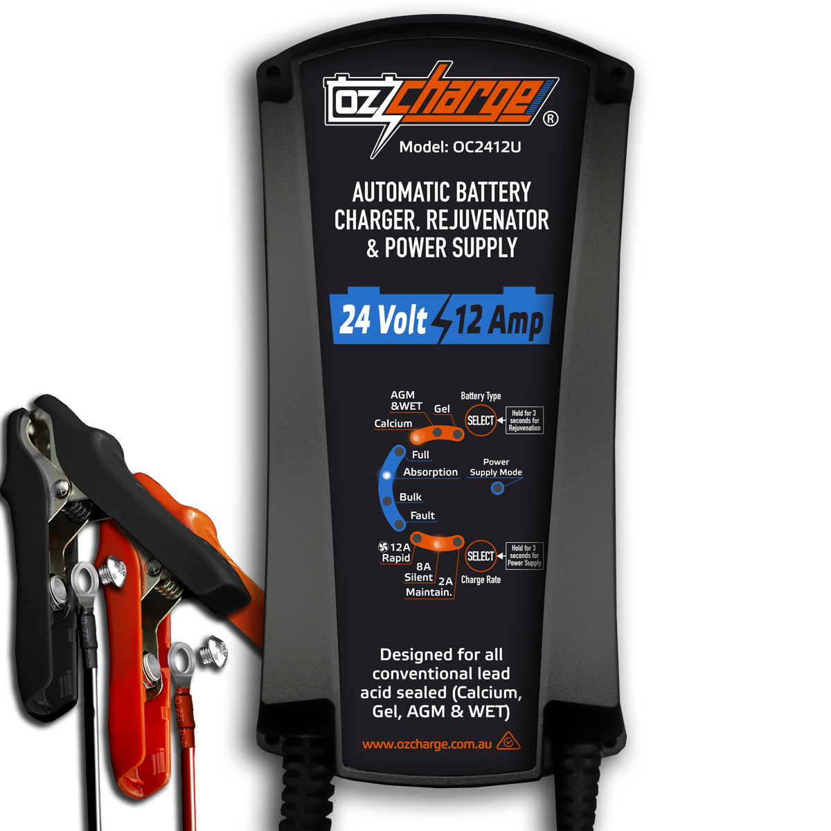 24 volt battery maintainer