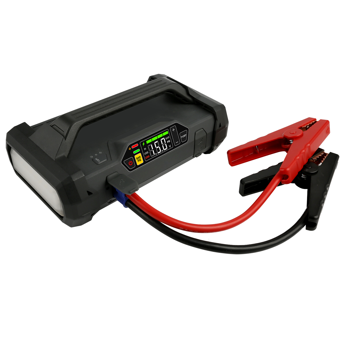 LOKITHOR 12V 2000A Jump Starter and 150PSI Air Compressor