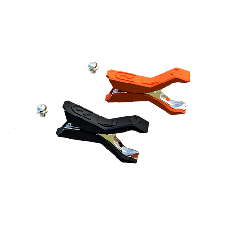 Replacement Clamps Positive/Negative with Screws - Small - Suit 0.8 to 12A