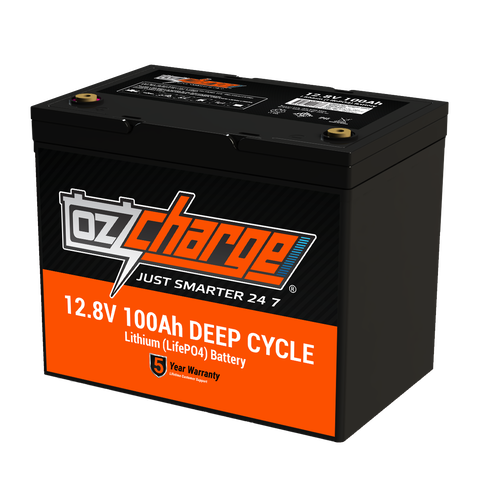 12V 100Ah Lithium LifePO4 Deep Cycle Battery