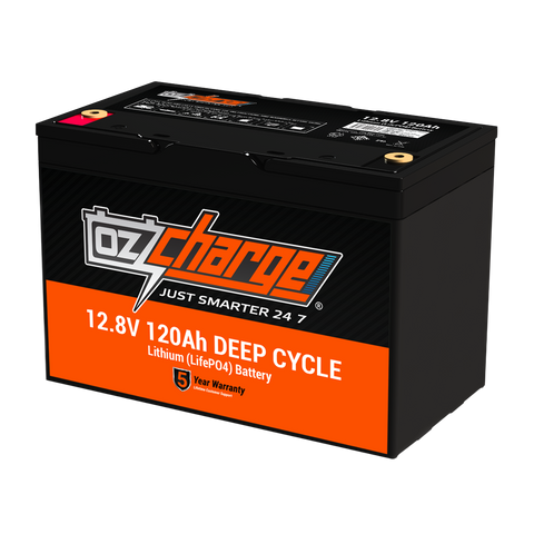 12V 120Ah Lithium LifePO4 Deep Cycle Battery