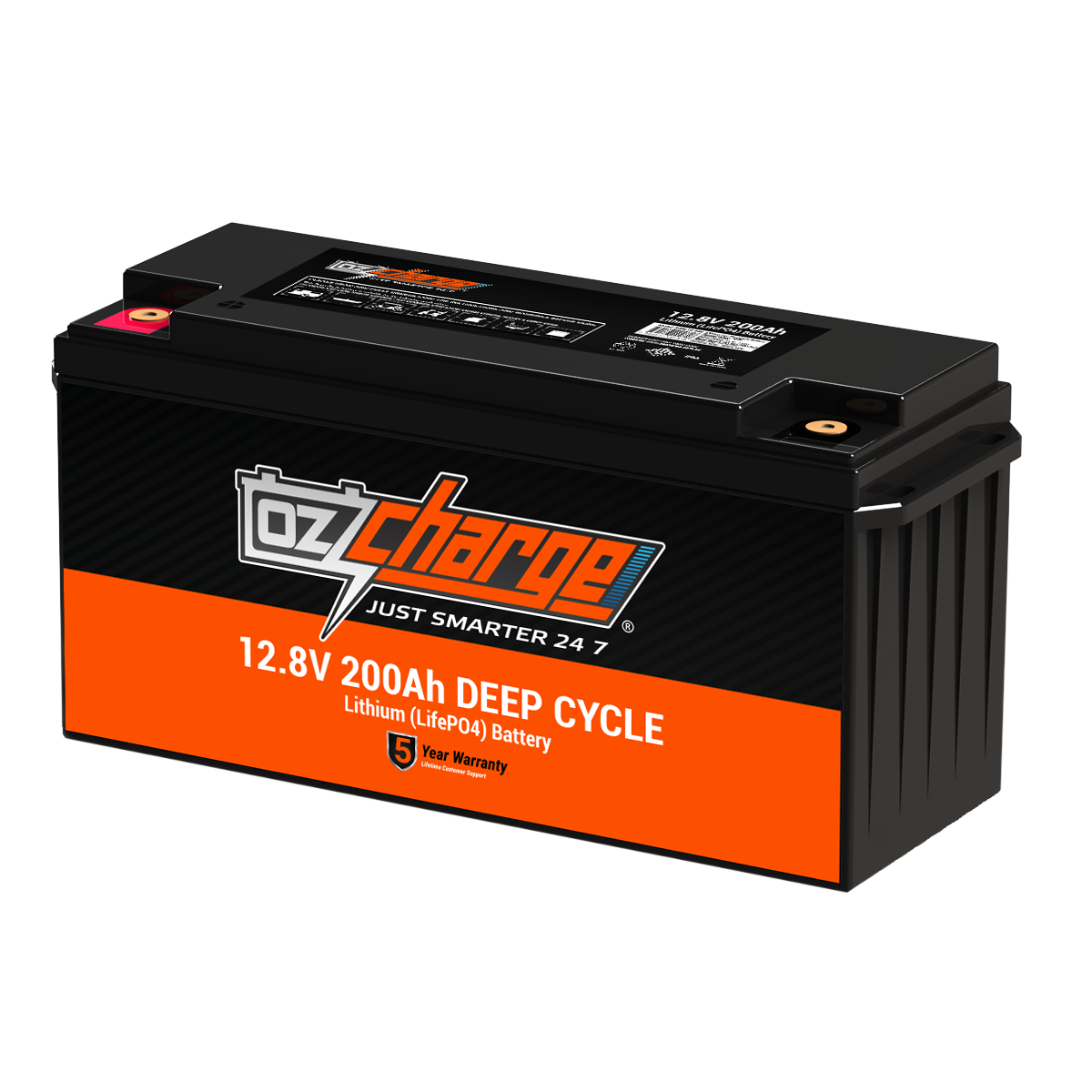 12V 200Ah LiFePO4 Deep Cycle Rechargeable Battery