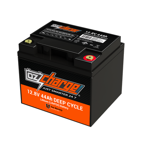 12V 44Ah Lithium LifePO4 Deep Cycle Battery