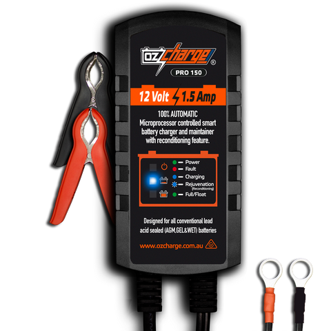 12V 1.5A Battery Charger and Maintainer