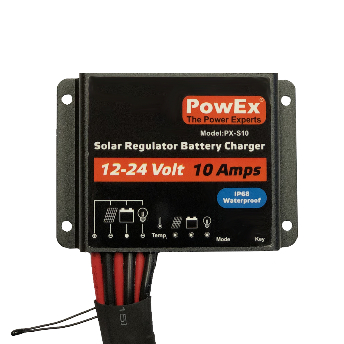 12/24V 10A Solar Controller with Load Control - IP68