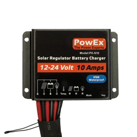 12/24V 10A Solar Controller with Load Control - IP68