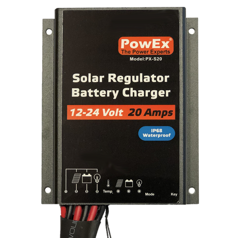 12/24V 20A Solar Controller with Load Control - IP68