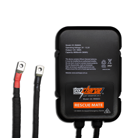 800A On-Board Jump Starter - Rescue Mate