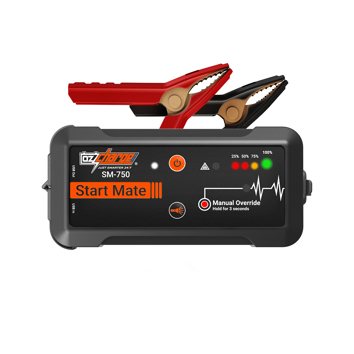 750A Lithium Jump Starter Start Mate OzCharge